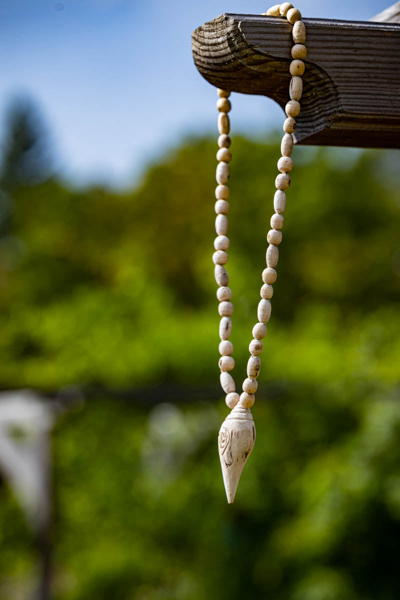 Tulsi Necklace with Tulsi Teeth