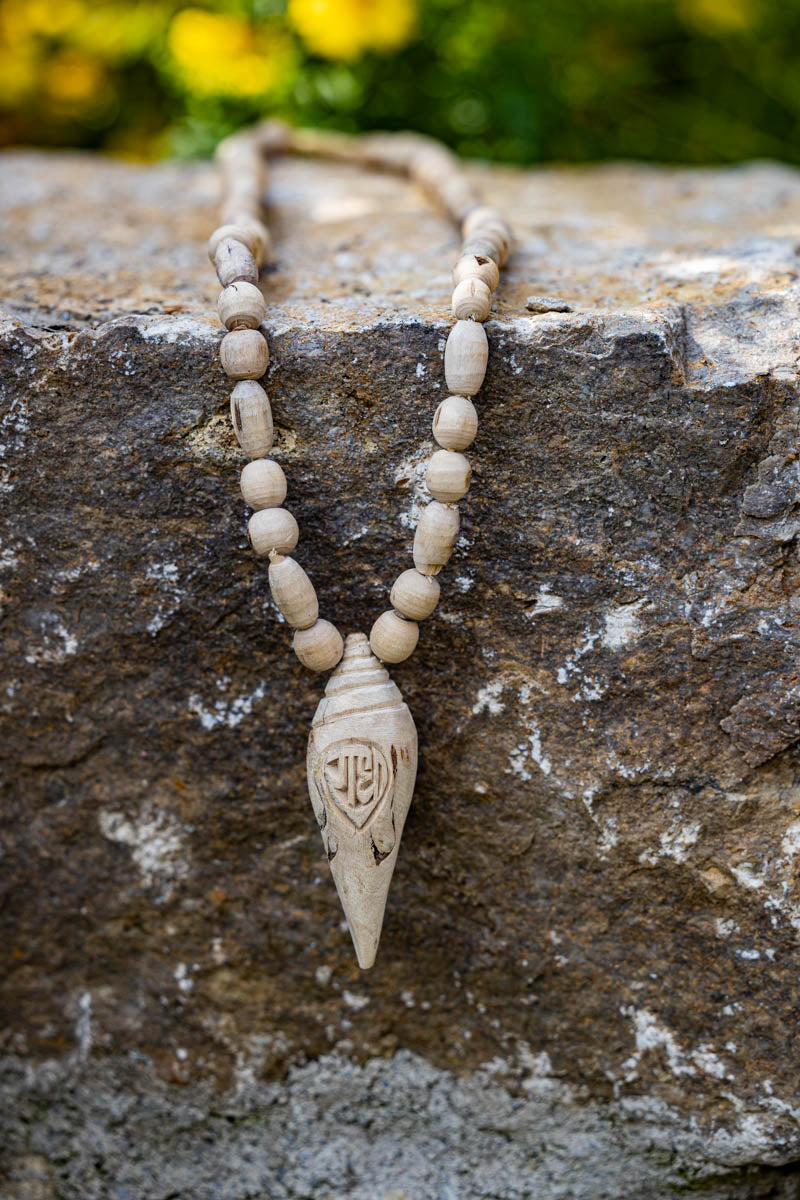 Tulsi Necklace with Tulsi Teeth