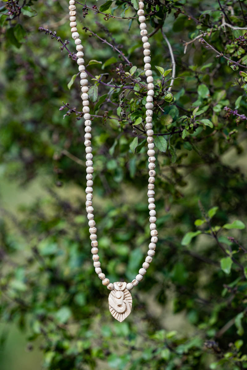 Tulsi Necklace - OM Pendant