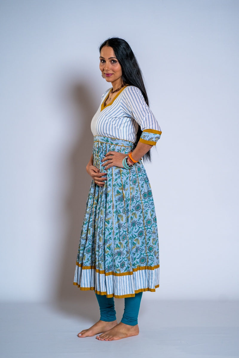 Abito Anarkali, taglia 'L'