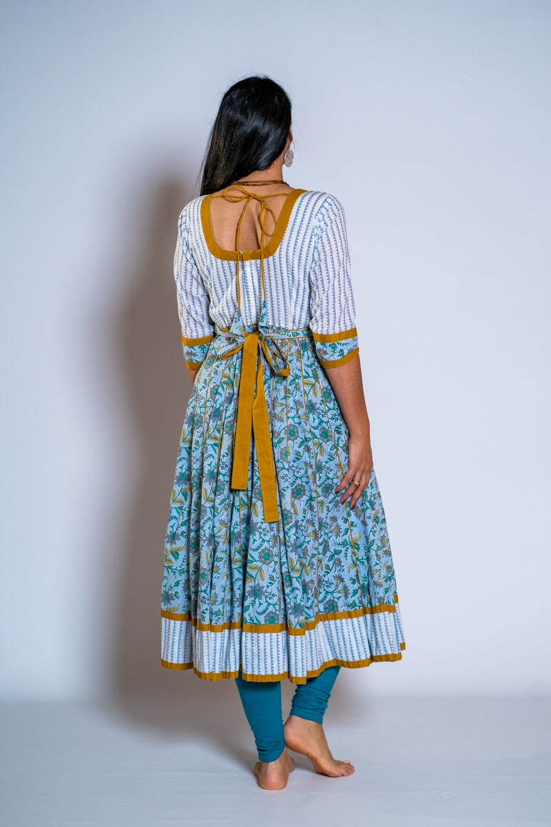Abito Anarkali, taglia 'L'