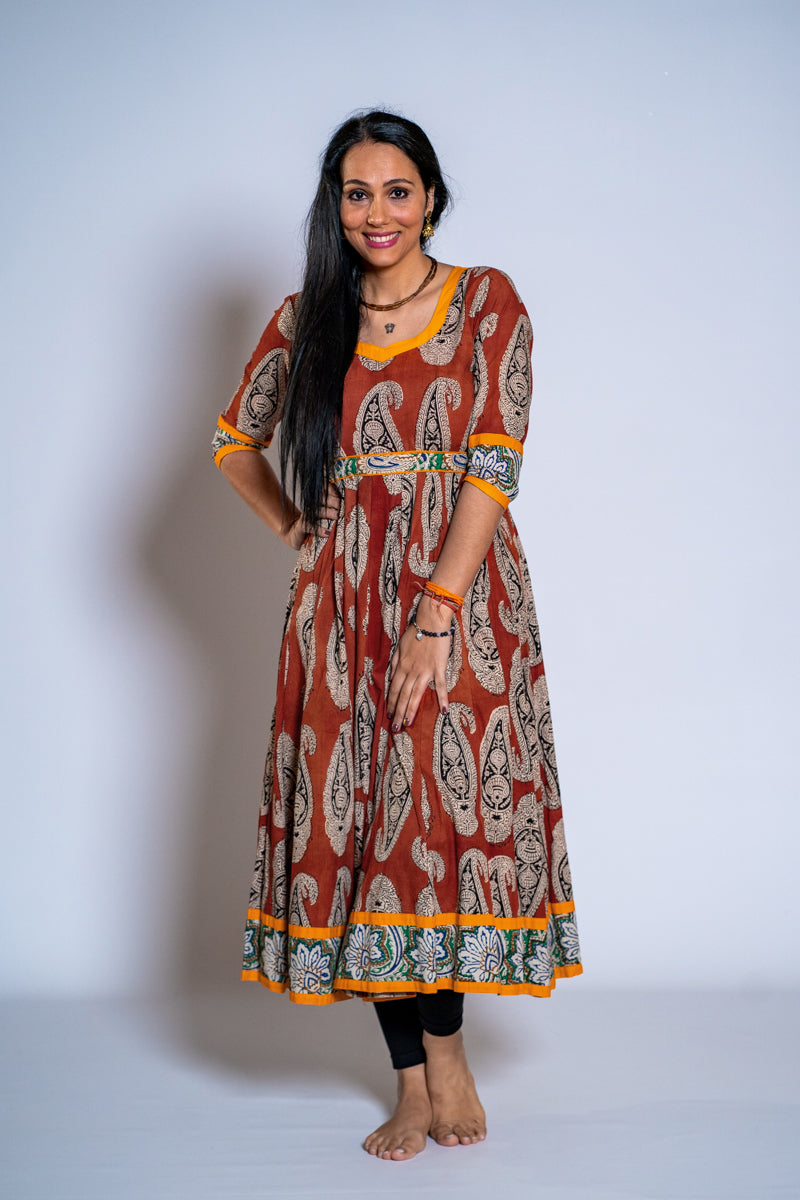 Abito Anarkali, taglia 'L'