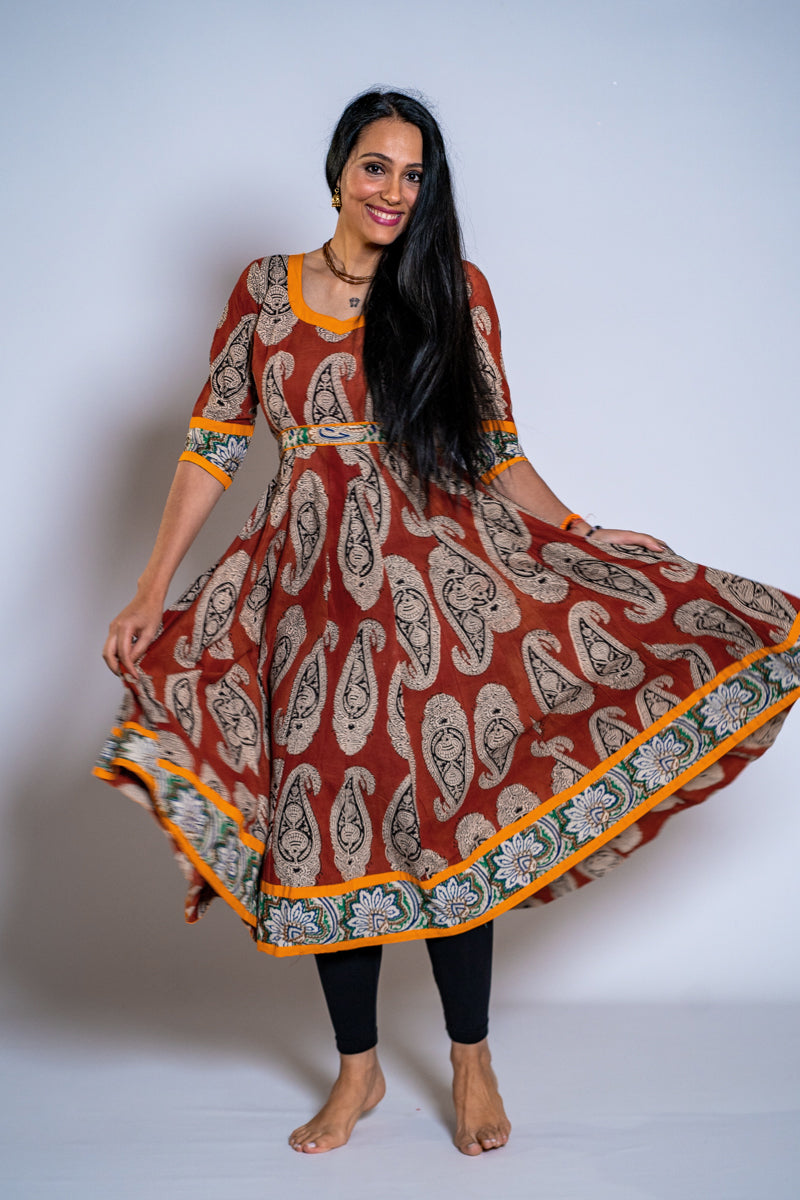 Abito Anarkali, taglia 'L'
