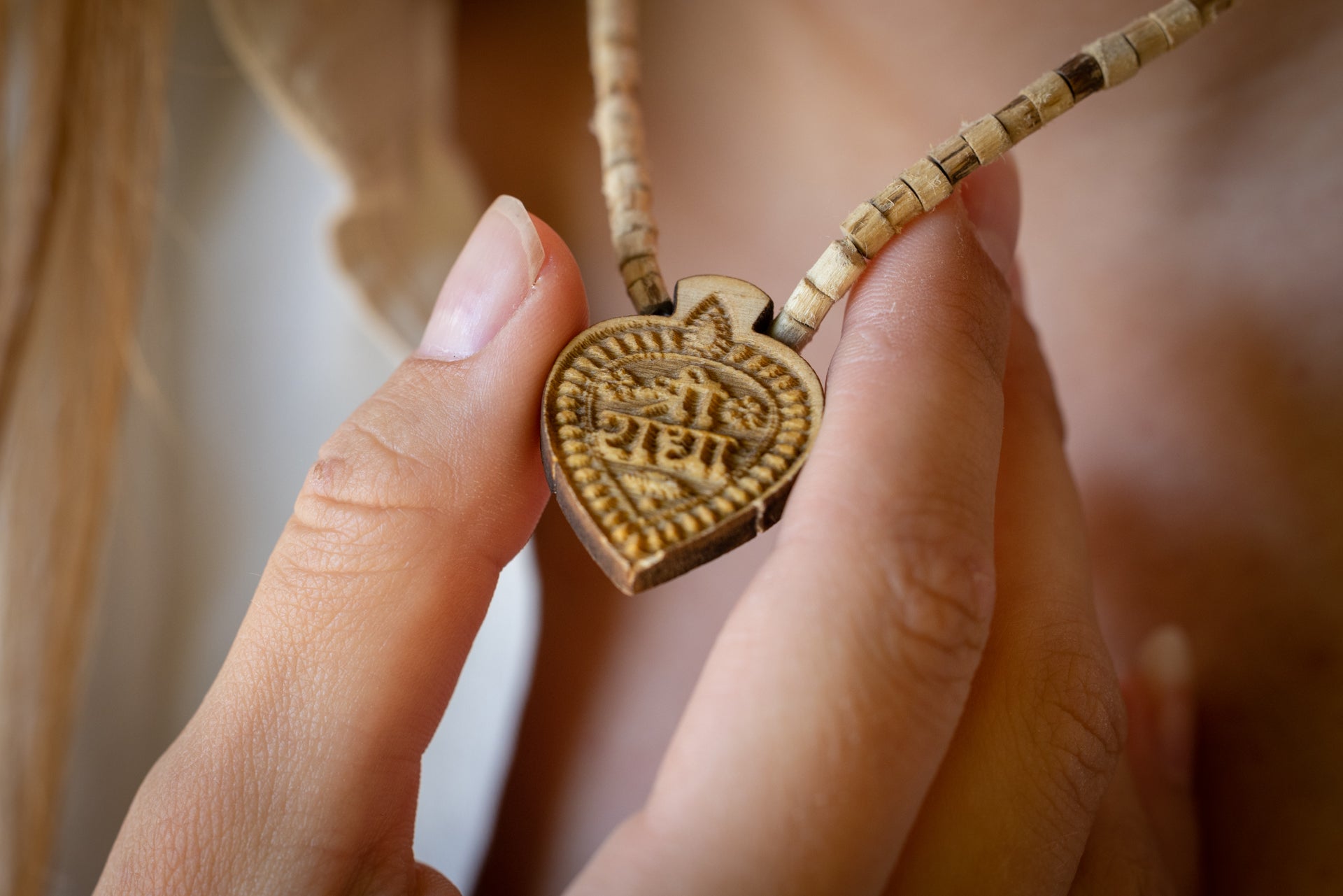 Tulsi Necklace 'Radharani'