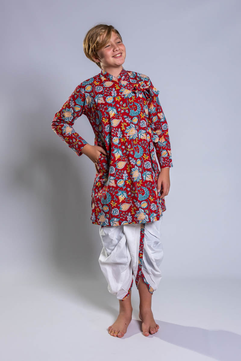 Dhoti Bagal Bandi Set, 30 size