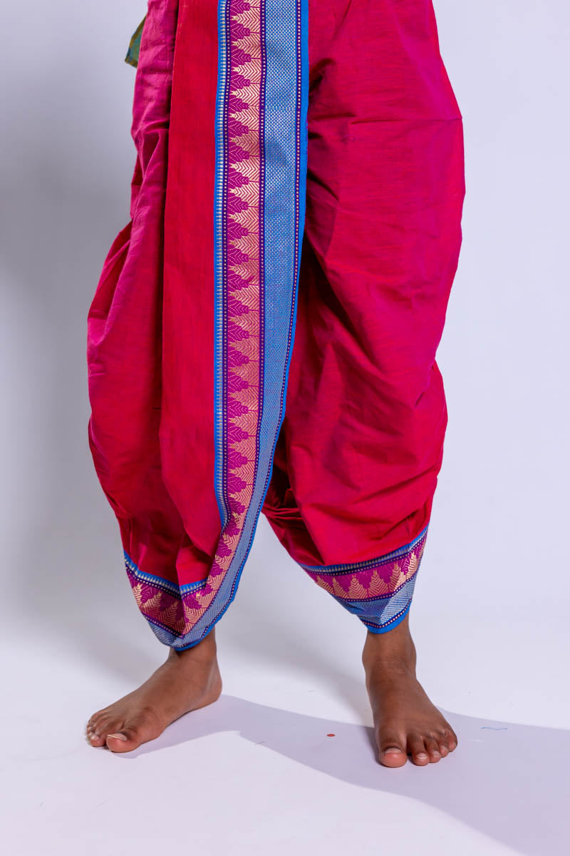 Set Kurta Jacquard Verde Mare, taglia 28