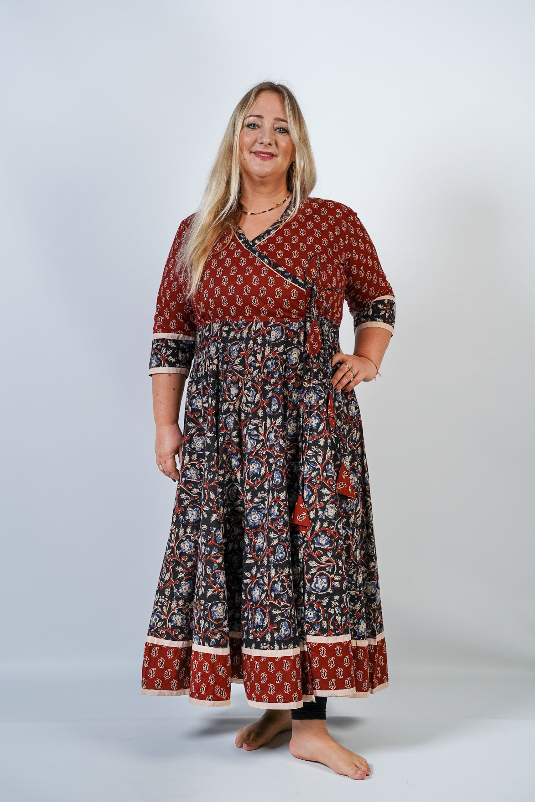 Abito Anarkali, taglia 'XXL'