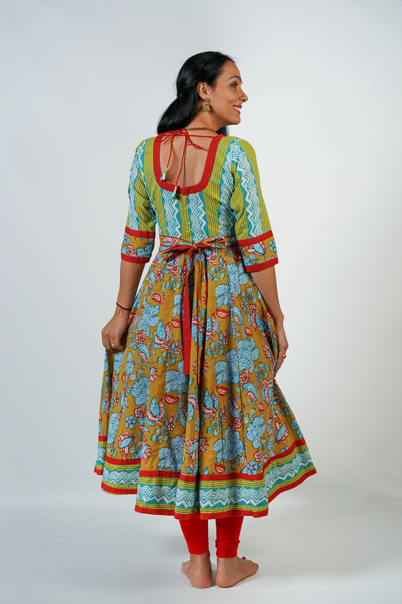 Abito Anarkali, taglia 'L'