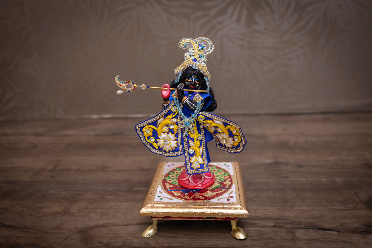 Asanam/Puja Plate Table, golden