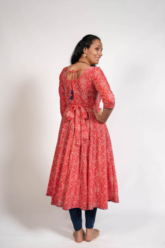 Abito Anarkali, taglia 'L'