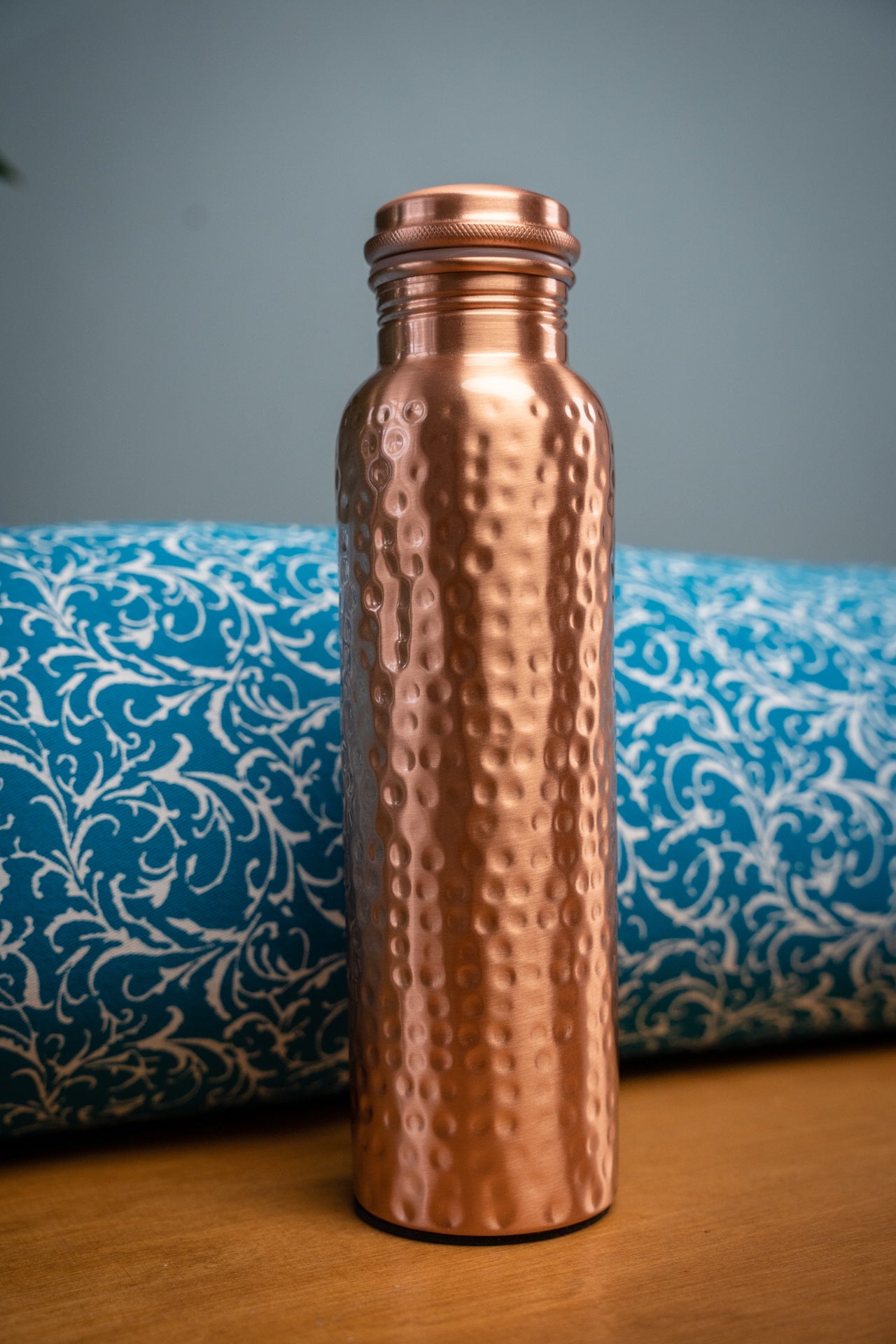 Hammered Copper Water Bottle