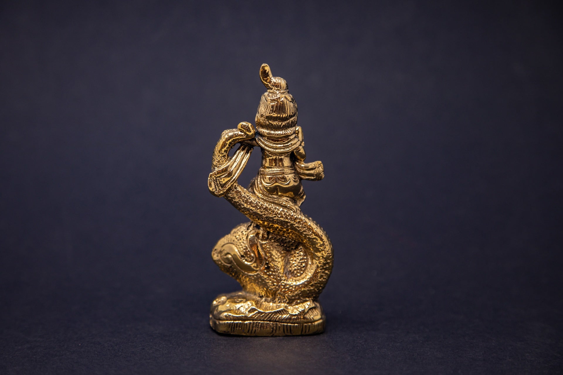 Dancing Krishna on Kaliya