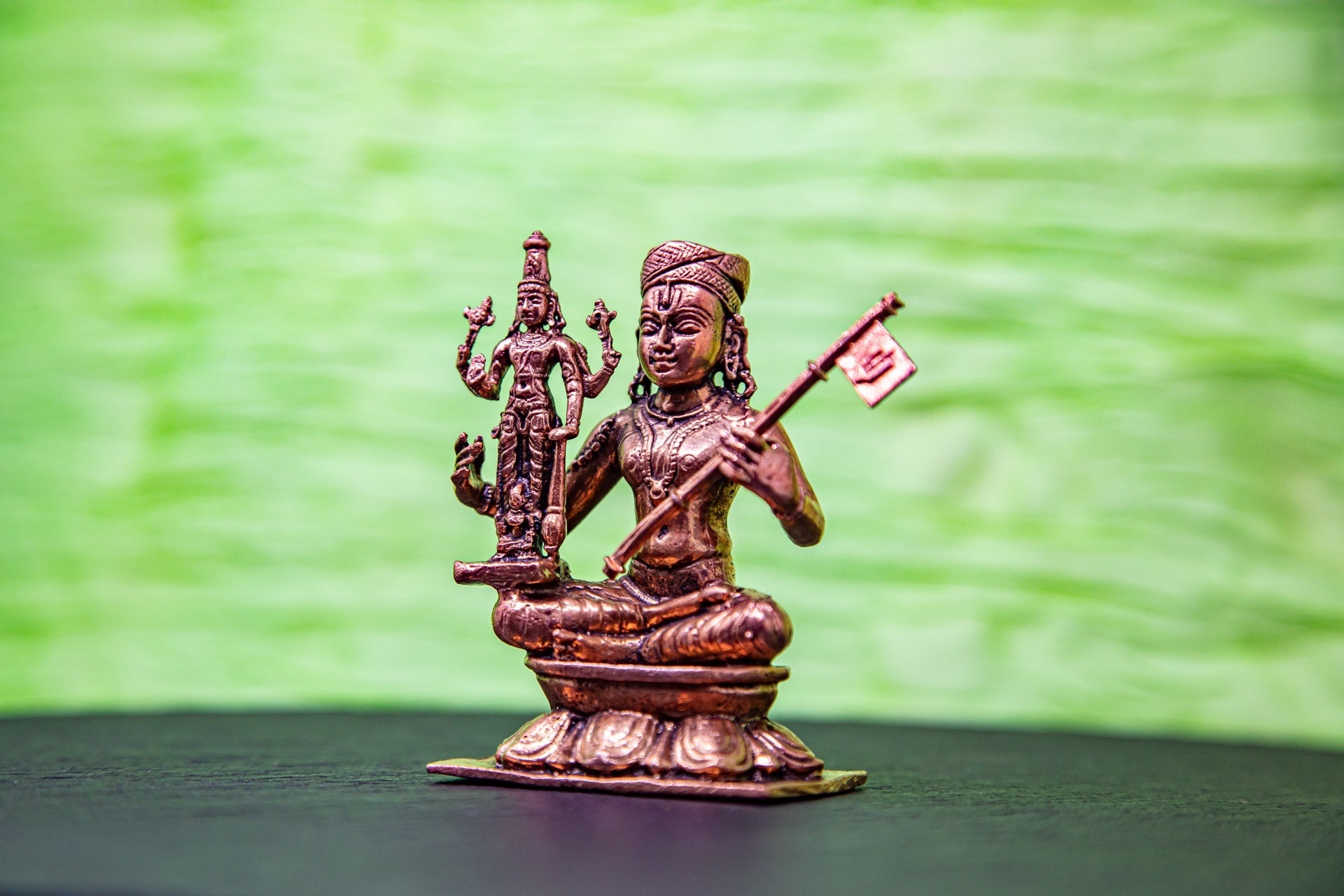 Sri Ramanujacharya with Narayana