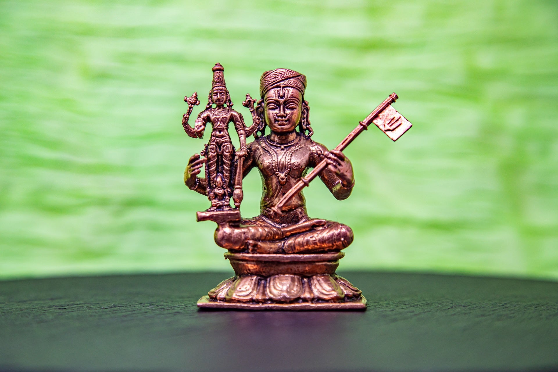 Sri Ramanujacharya with Narayana