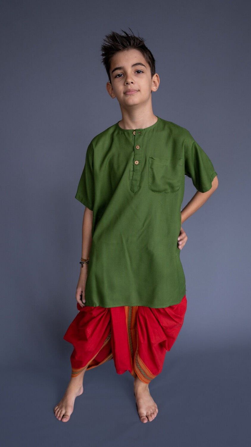 #Size_30 / Dark Green