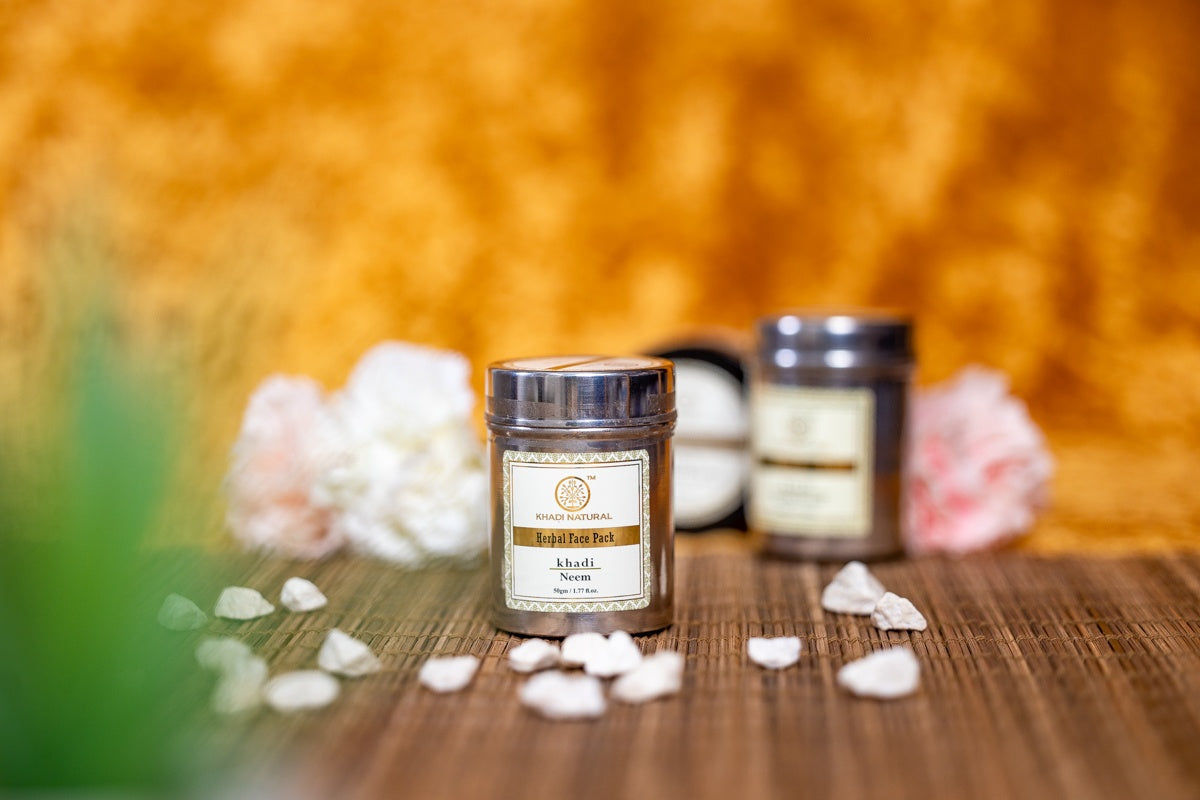 Maschera viso Khadi NEEM