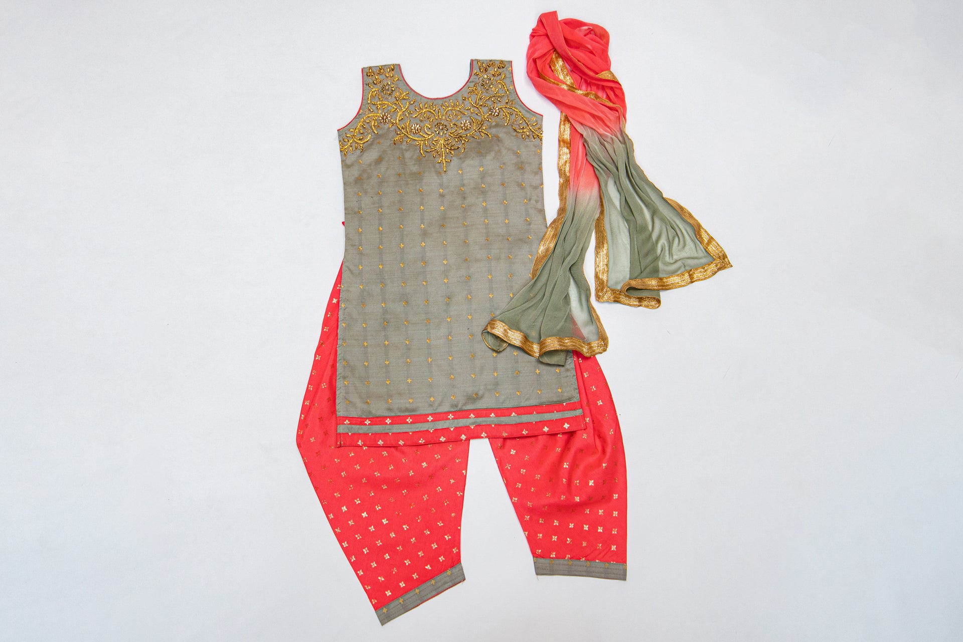 Salwar Suit Set, 9-10 years