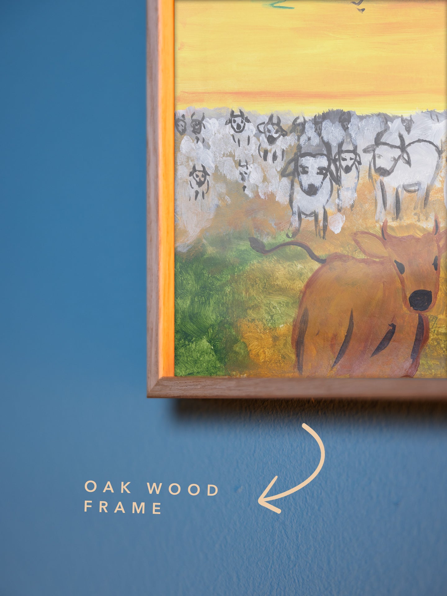 #frame_oak wood