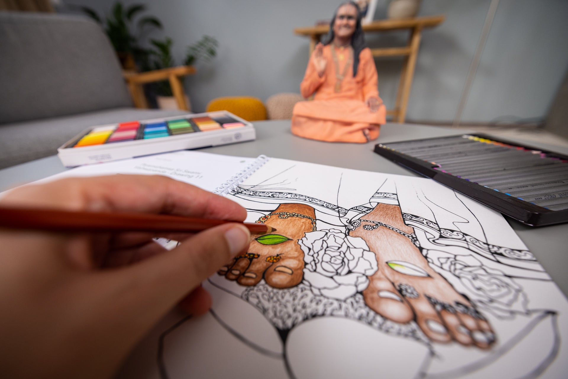 Colouring Book: Guru-bhakti
