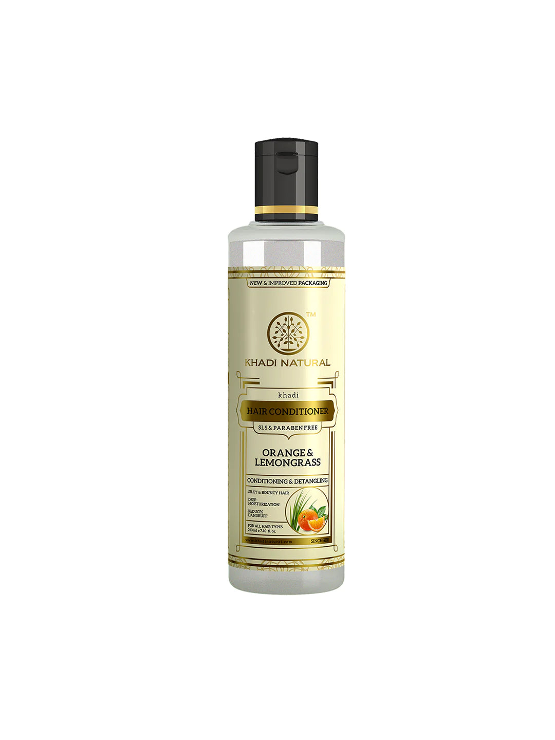 Khadi Herbal Hair Conditioner ORANGE & LEMONGRASS