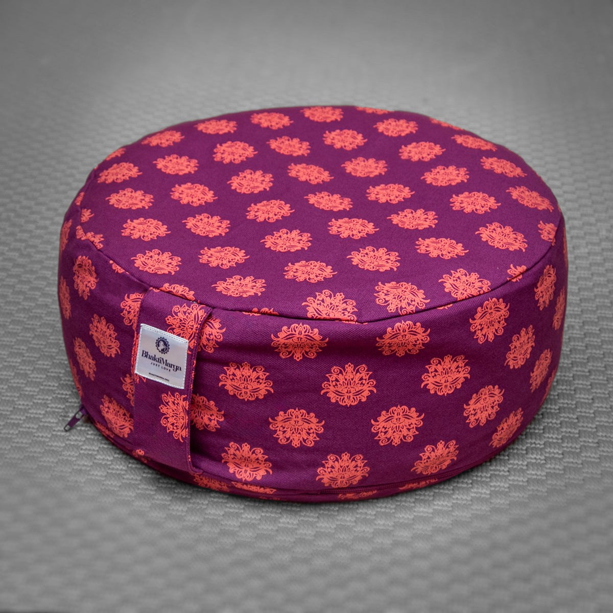 Meditation Cushion, Full-round, Orchid Lotus