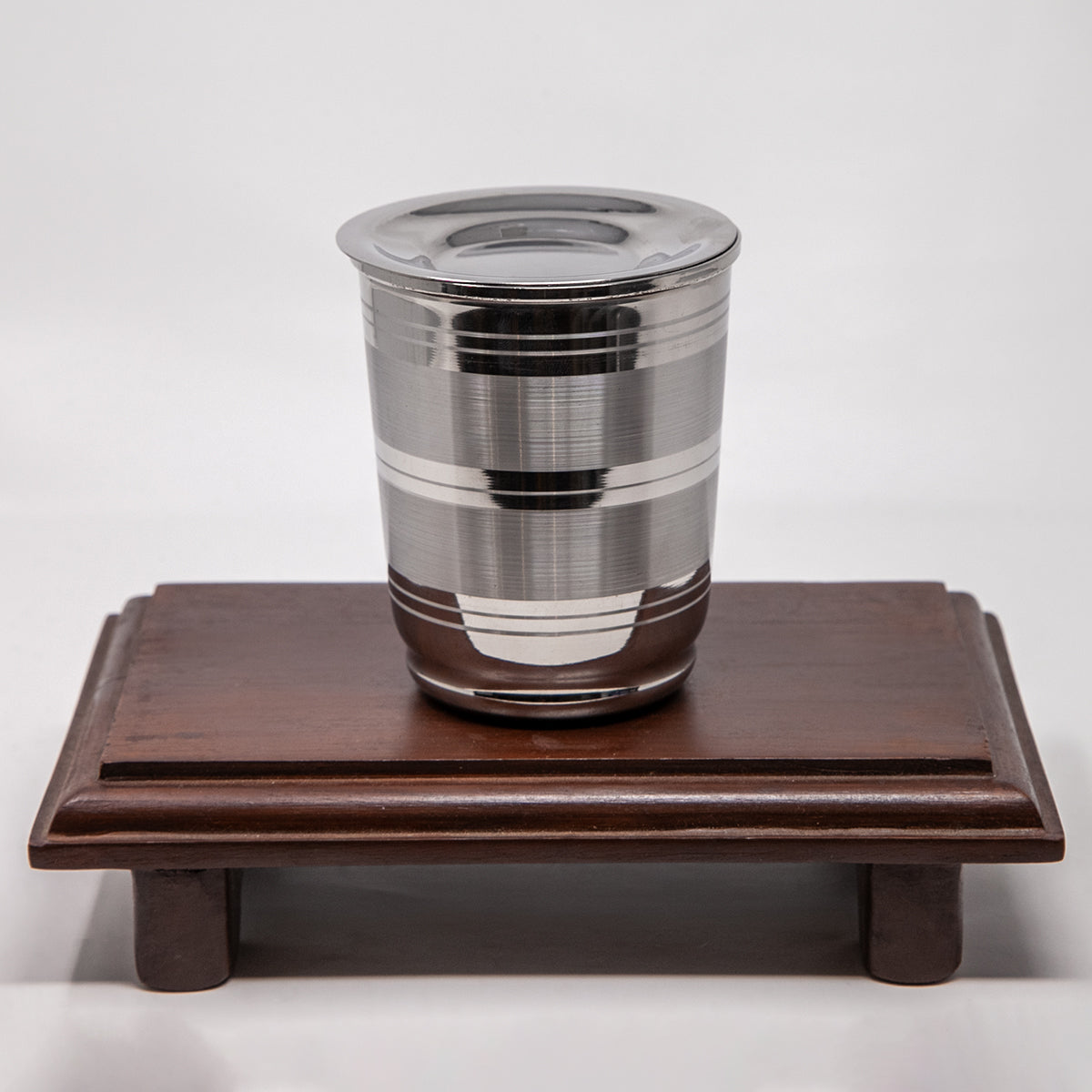 Stainless steel lid