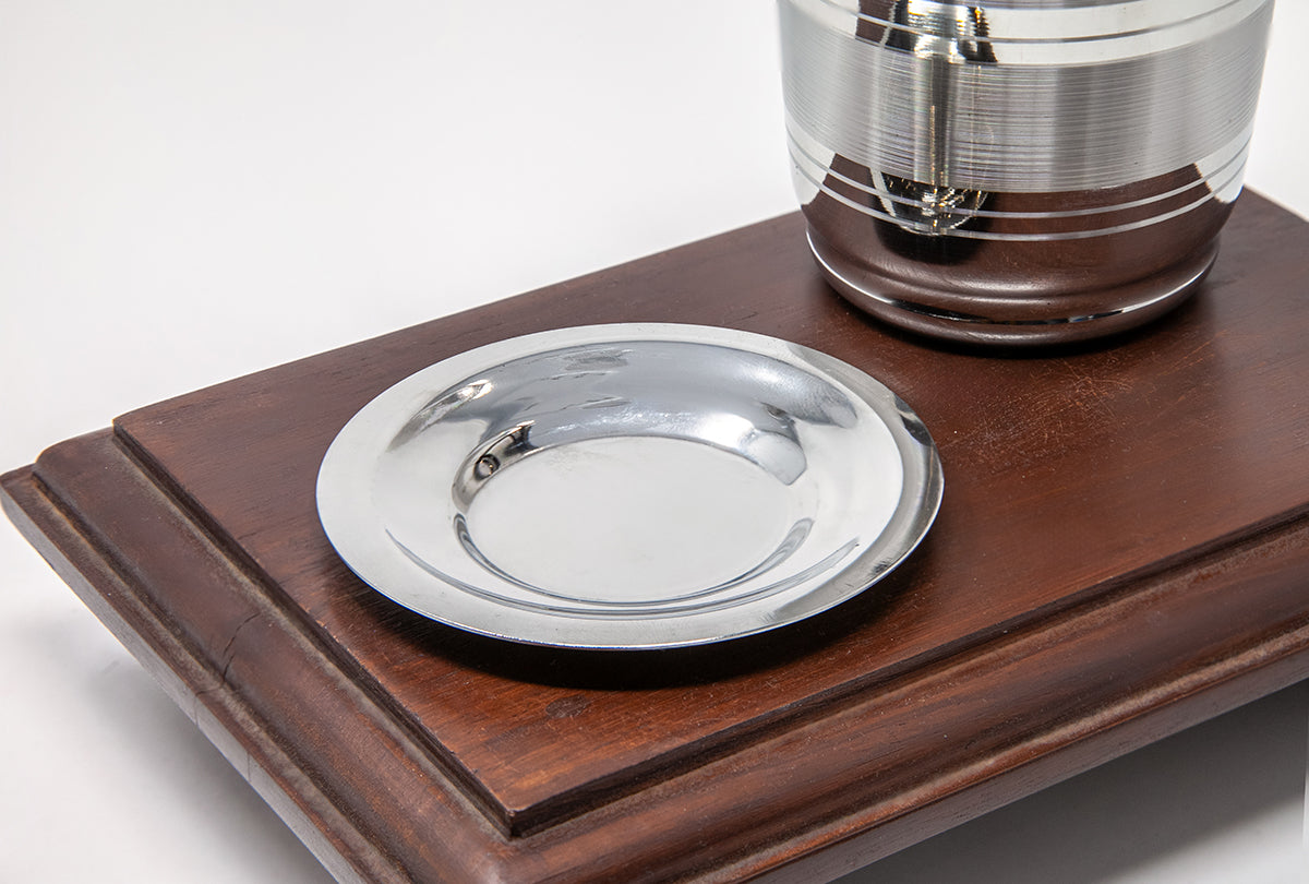 Stainless steel lid