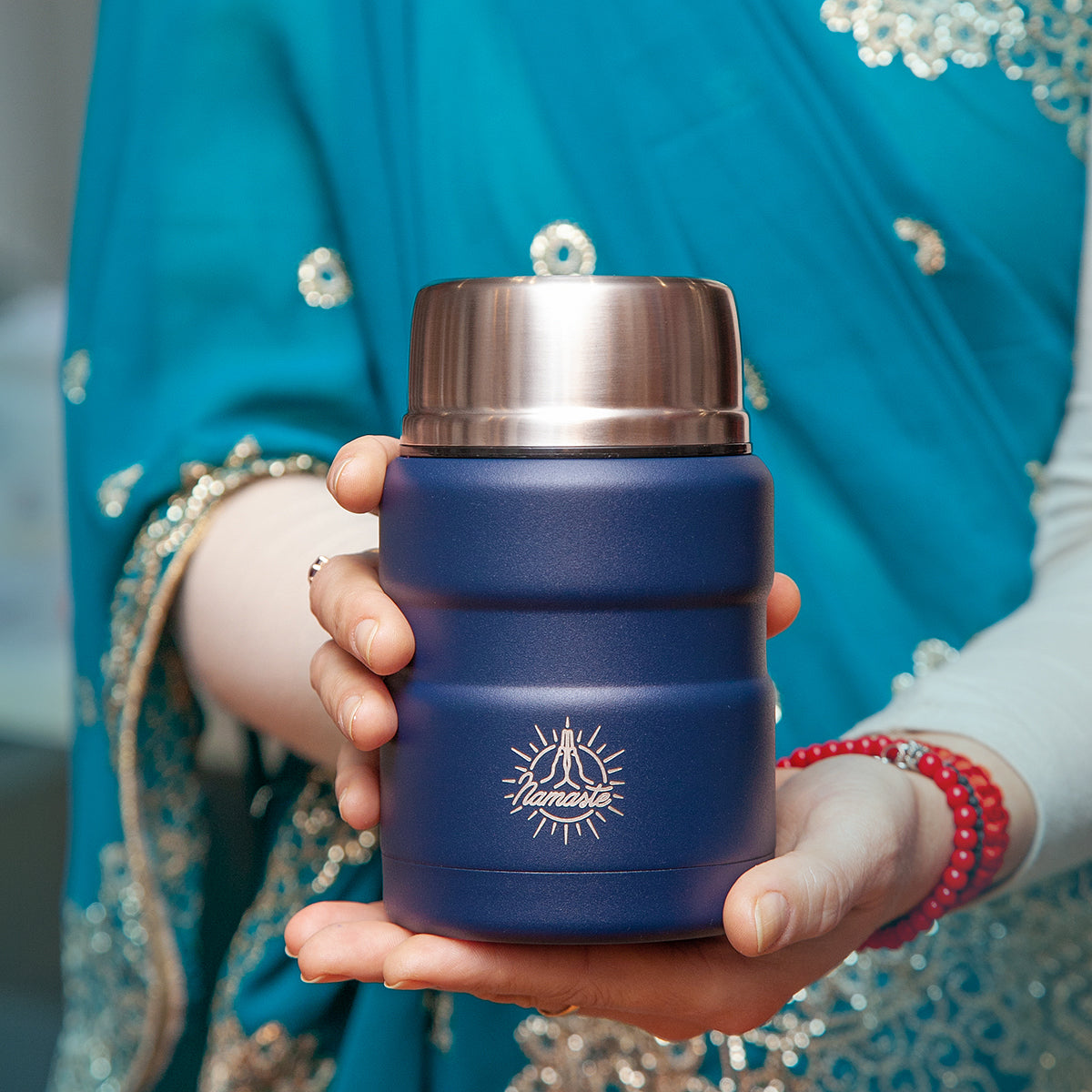 Stainless Steel Food Container Namaste