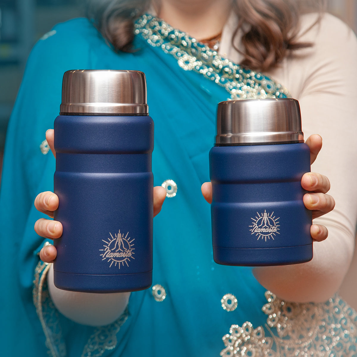 Stainless Steel Food Container Namaste