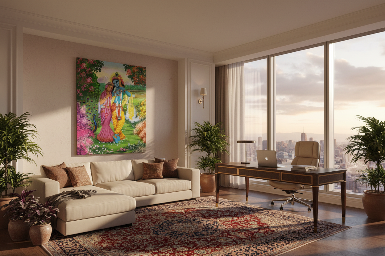 RADHA KRISHNA IN VRINDAVAN