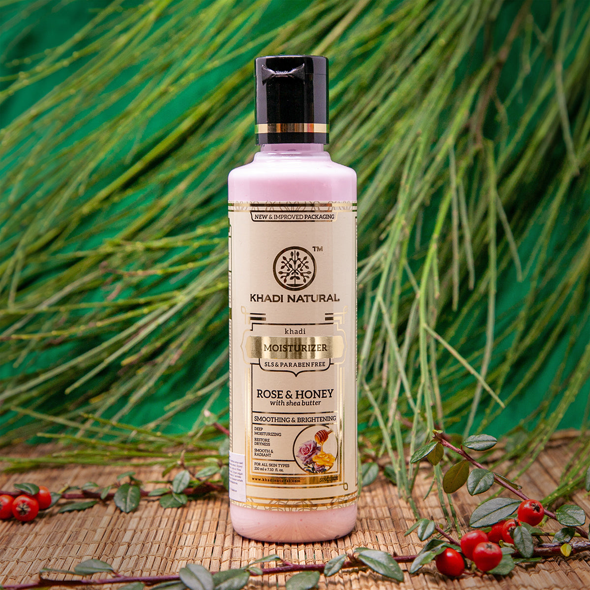 Khadi Herbal Moisturiser ROSE & HONEY