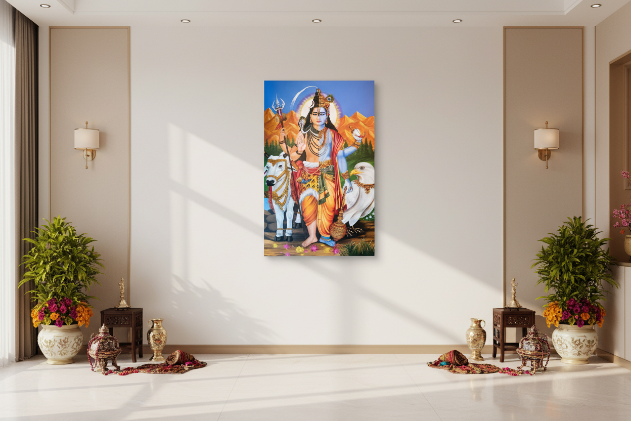 HARIHARA (Signore Vishnu e Signore Shiva)