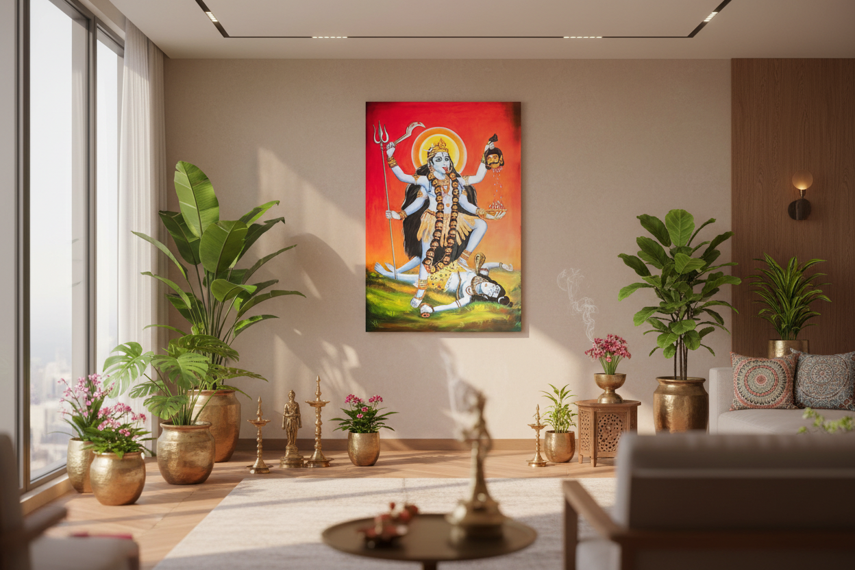 MAHAKALI con il Signore SHIVA