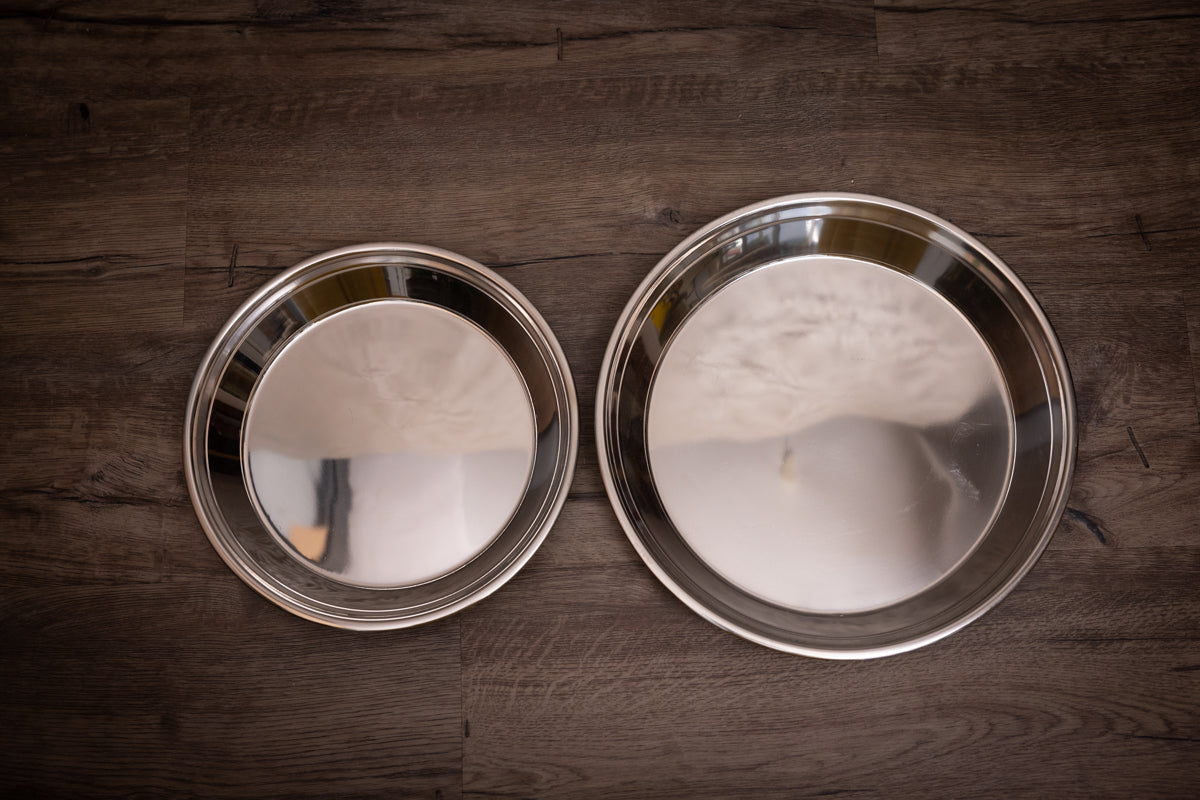 Stainless Steel Abhishekam Tray