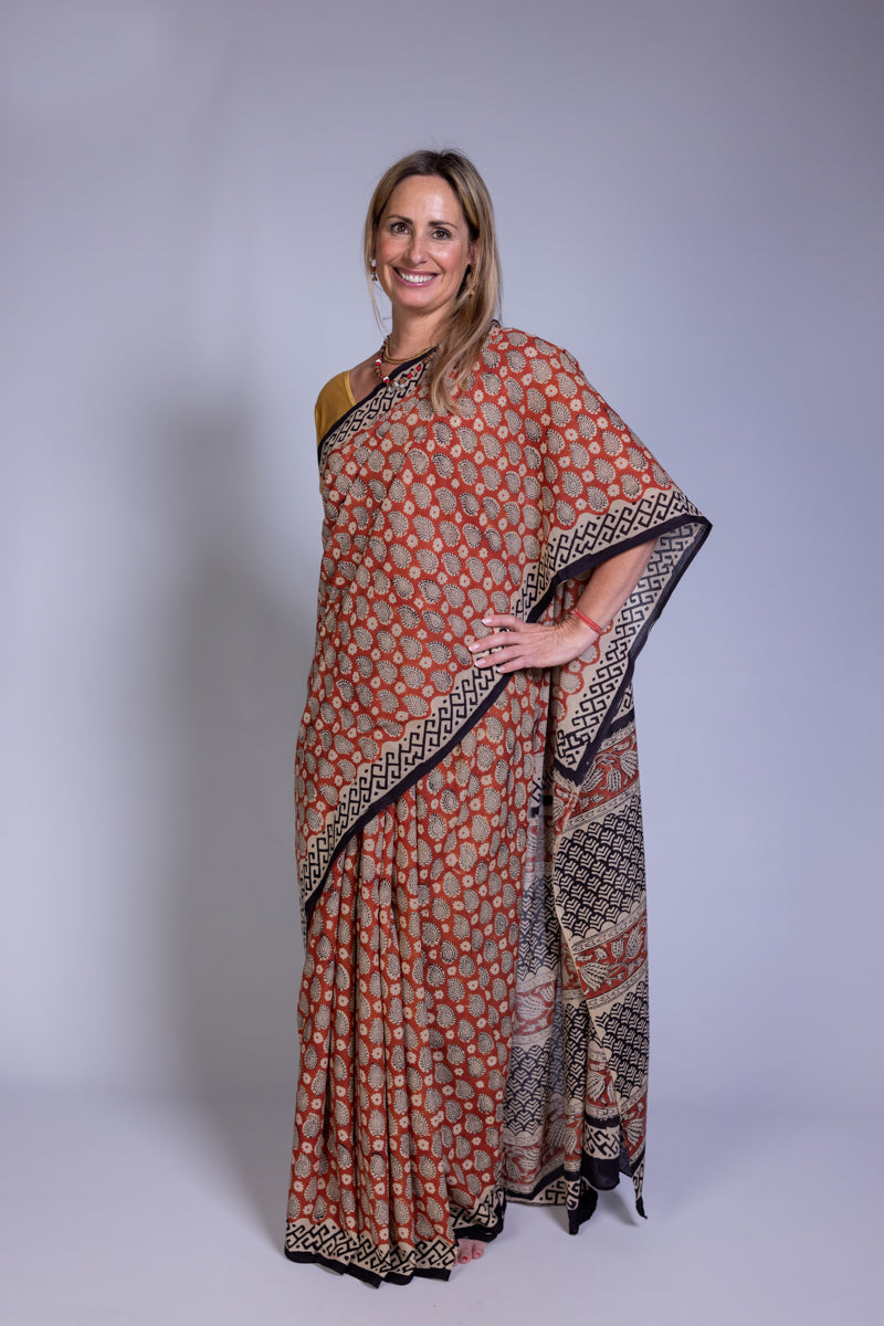 Malmal Cotton Saree