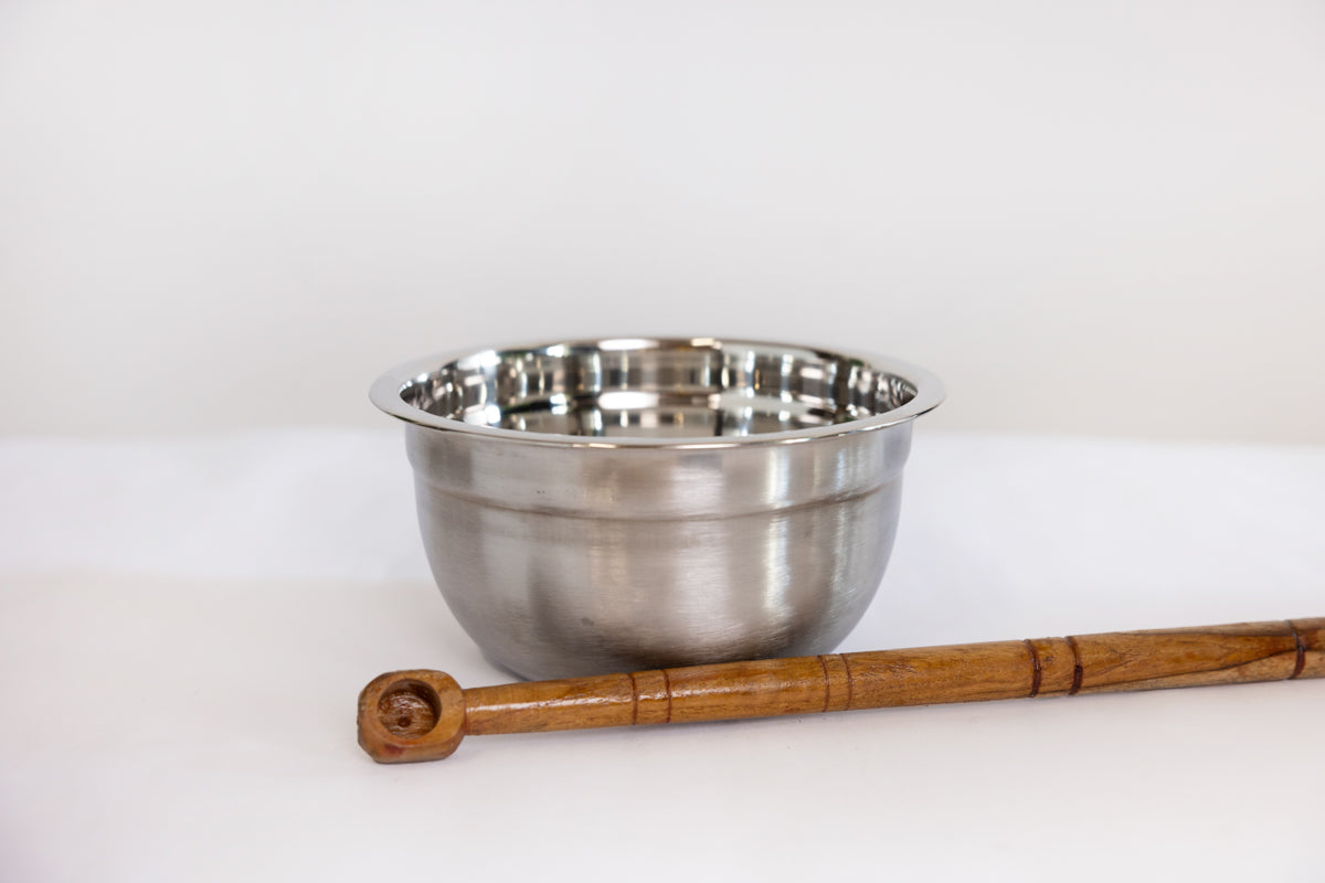 Stainless Steel Deep Puja Bowl