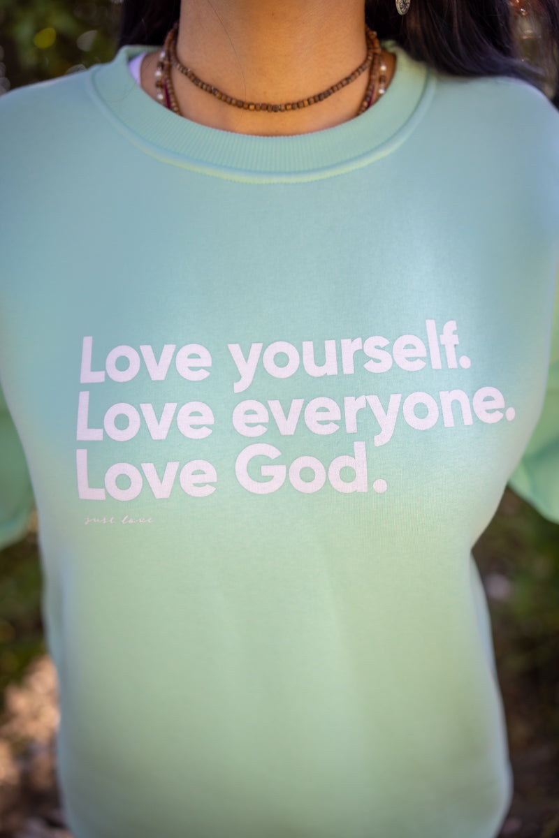 Love Yourself, Aqua green