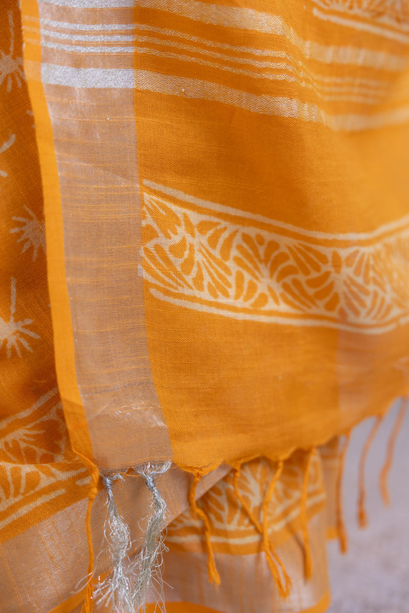 Slub Cotton Saree