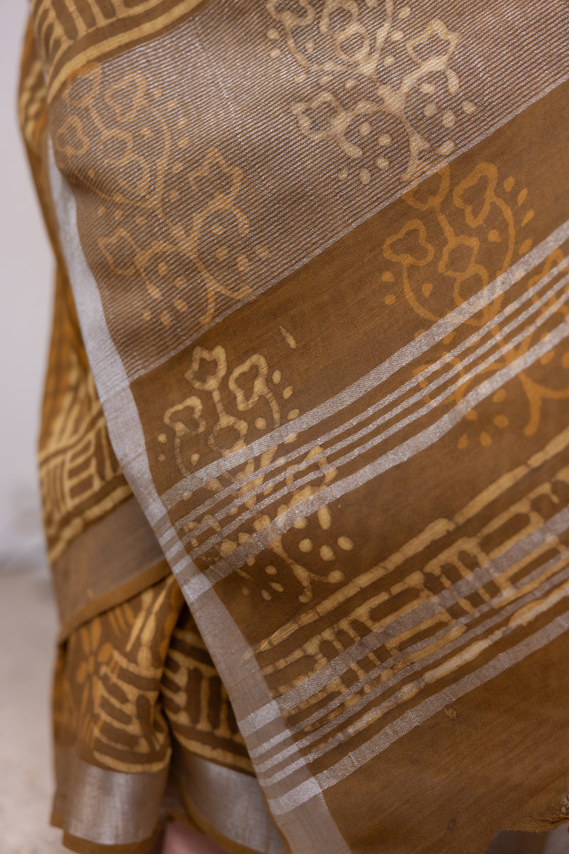 Slub Cotton Saree