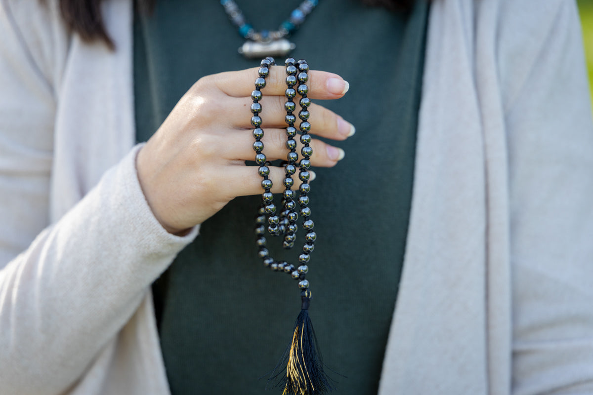 Hematite  Mala