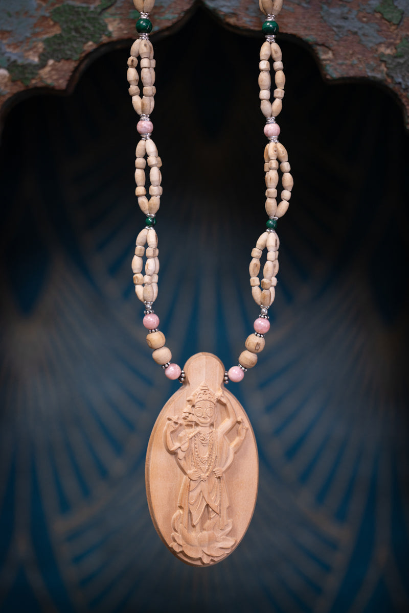 Sri Vitthala Giridhari Parabrahman Tulsi Pendant