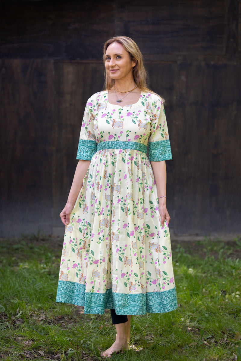 Abito Anarkali, taglia 'L'