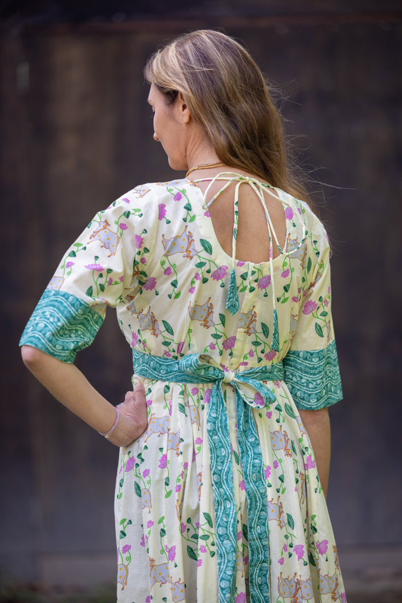 Abito Anarkali, taglia 'L'