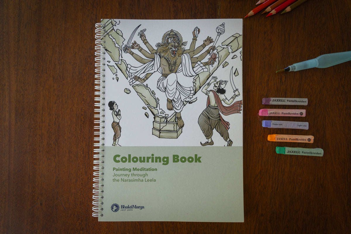 Colouring Book: Journey through the Narasimha Leela