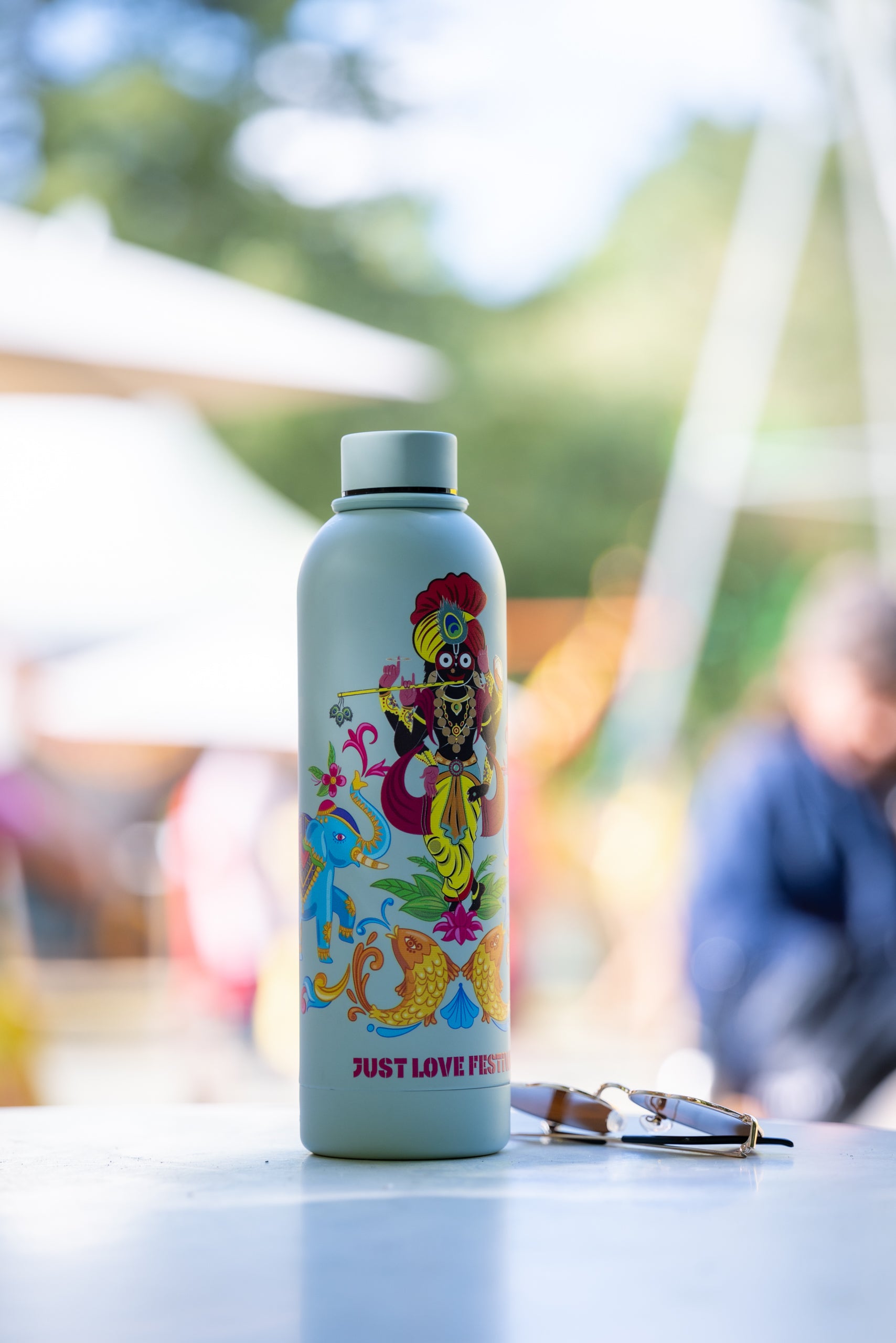 SVGP Stainless Steel Bottle, light blue