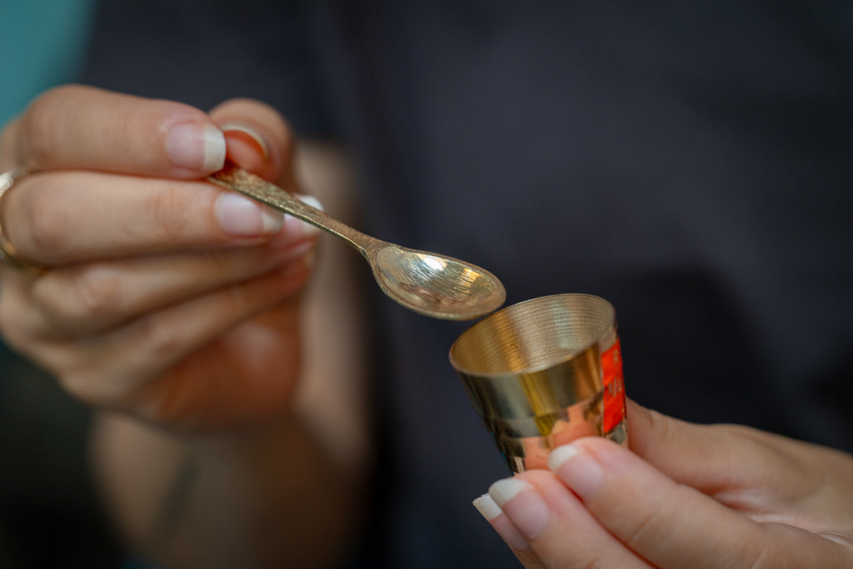 Brass spoon mini