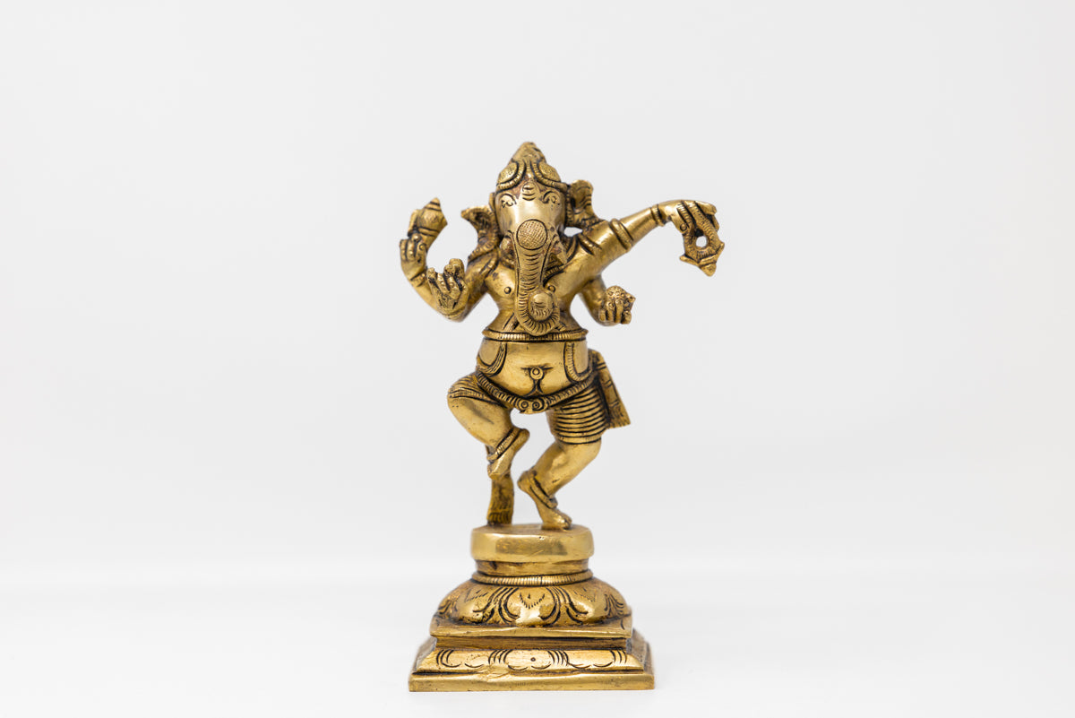 Lord Ganesha danzante, 6 pollici, BR