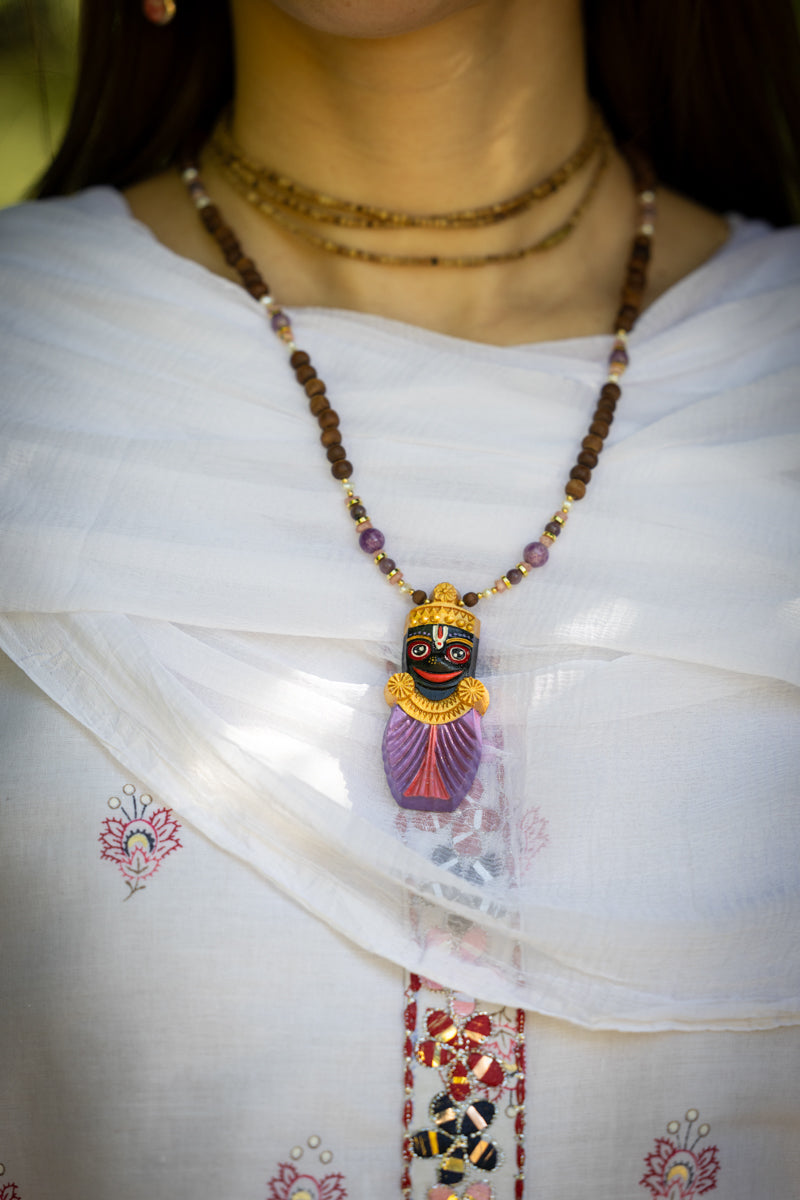 Collana JAGANNATH Tulsi / Argento, var. -Srimati