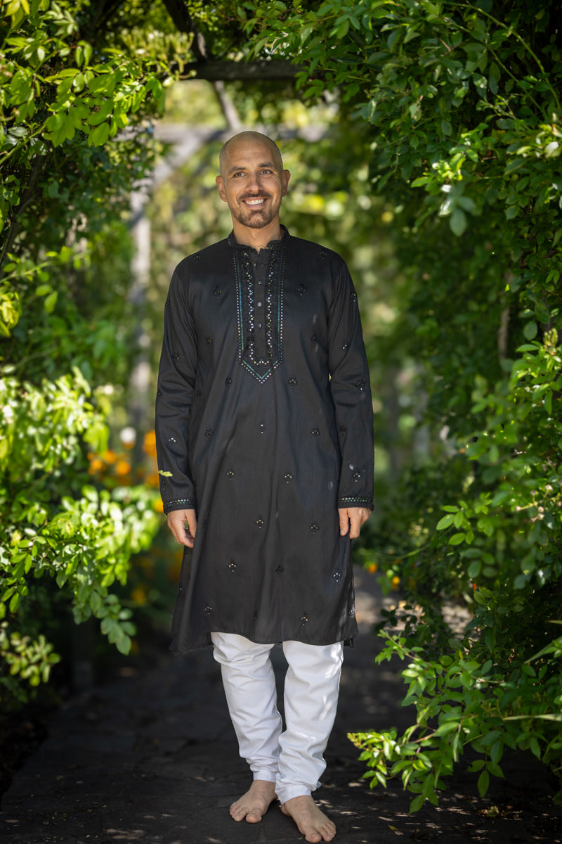Classic Kurta Set, Black
