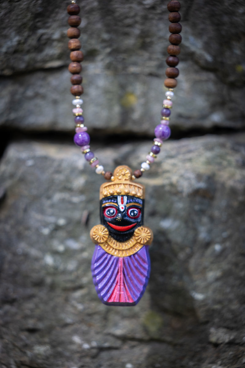Collana JAGANNATH Tulsi / Argento, var. -Srimati
